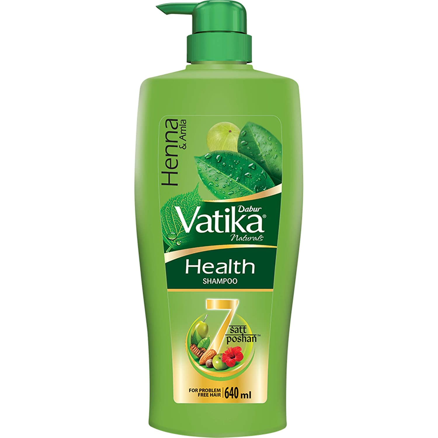 Dabur Vatika Health Shampoo, 640ml